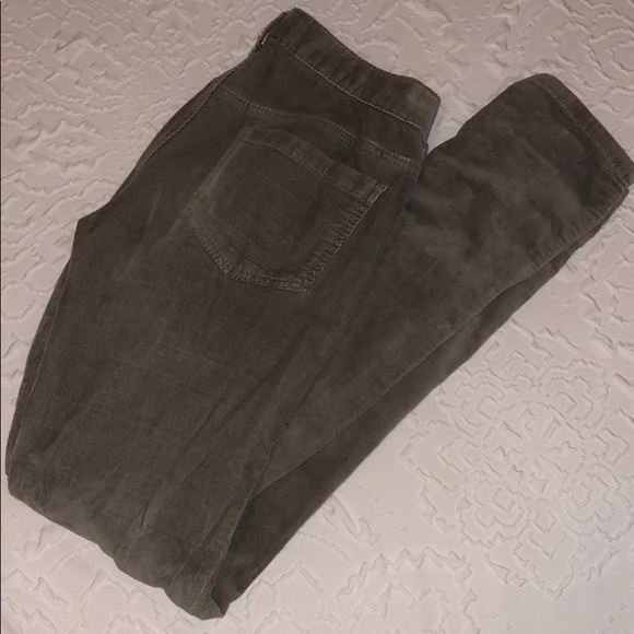 Free People gray corduroy jeans - Picture 3 of 4